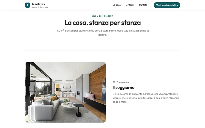 Villa: La casa, stanza per stanza