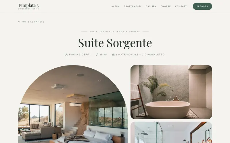 Terme: La pagina di una camera