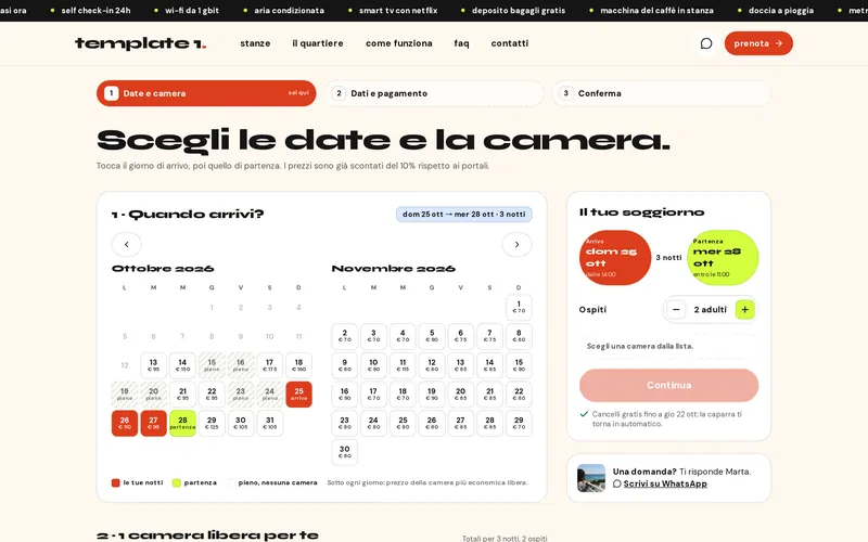 Città: La prenotazione